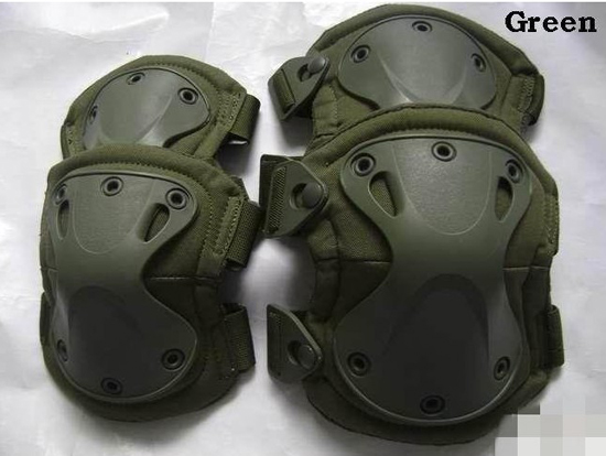 2013 new Tactical protection knee pads&elbow pads set GREEN
